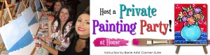 Host a Private Painting Party in Barrie