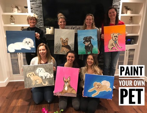 Host a Private Painting Party and Paint Your Own Pet !