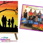 Host a Private Painting Party Barrie_Tree and Silhouette